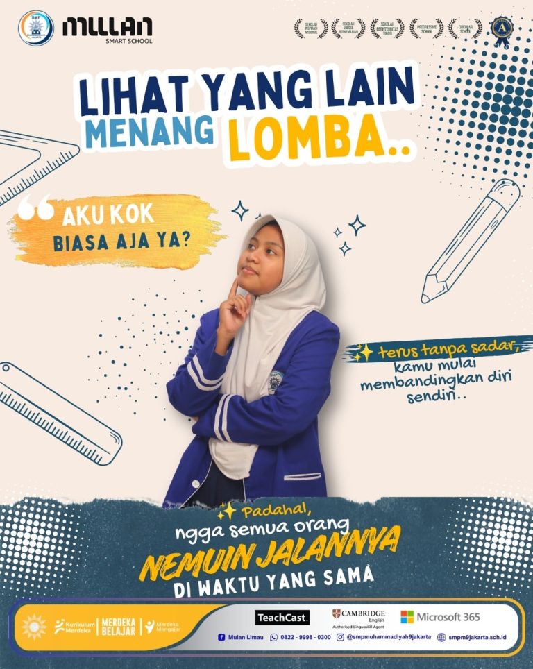 “Jangan Takut Memulai: Temukan Passion dan Bakat Terpendammu Bersama SMP Muhammadiyah 9 Jakarta”